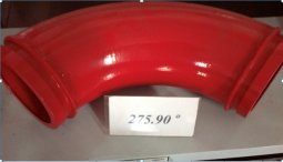 Колено бетоновода 90° R275 SK125 двухслойное (2 layer)